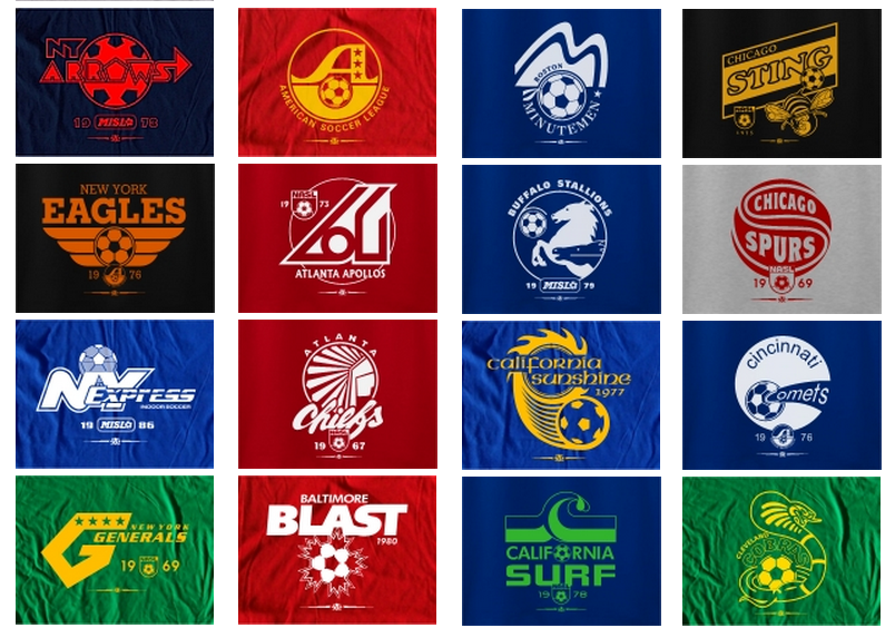 vintage sports logos